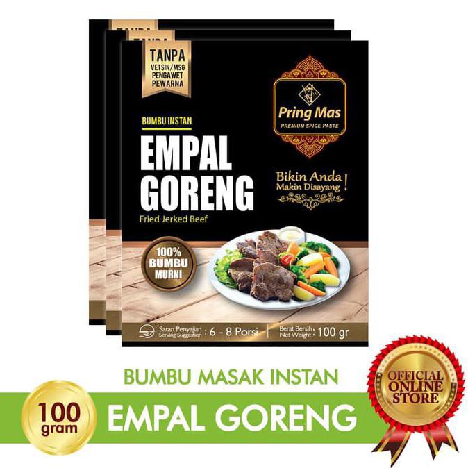 

Buruan Beli] Bumbu Masak Empal Goreng Pring Mas 6-8 Porsi