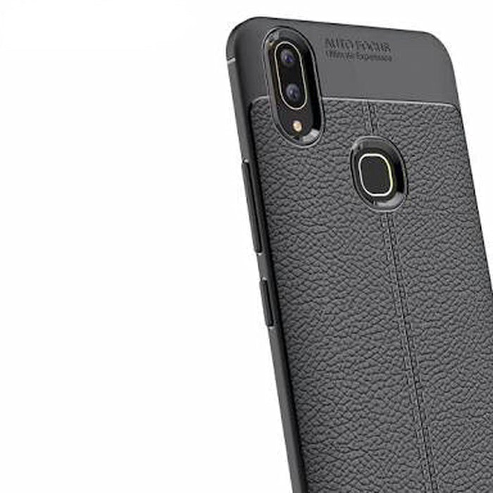 Softcase jellycase rubber auto fokus leather case Xiaomi mi a2 lite