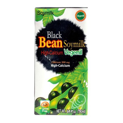 

Vegemil Black Bean Soymilk High Calcium 190gr/ Korean Soybean Milk