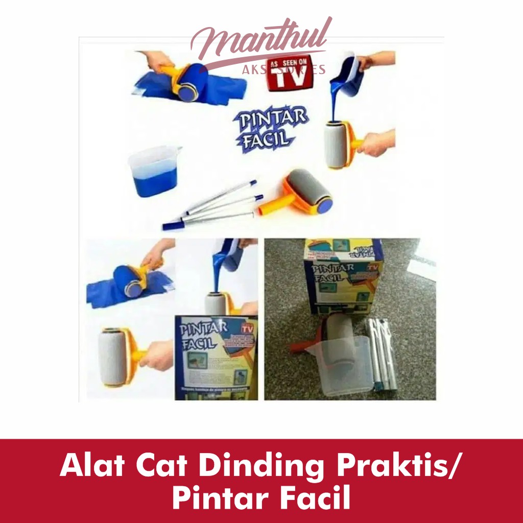 Alat Cat Dinding Praktis/ Pintar Facil