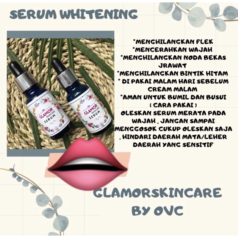 GGSKIN SERUM WHITENING/MEMBUAT WAJAH PUTIH DAN GLOWING