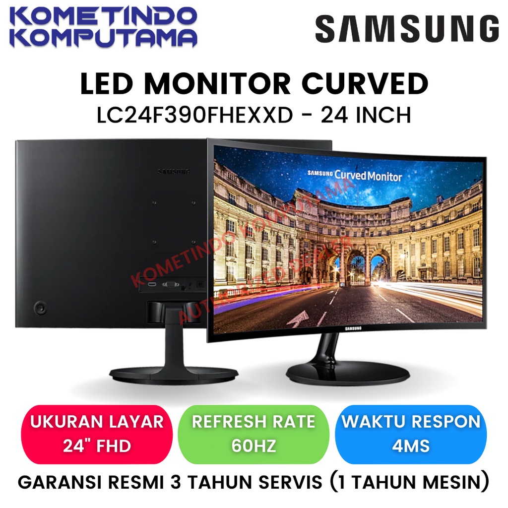 led monitor 24  samsung lc24f390fhexxd curved 24 inch c24f390fhe