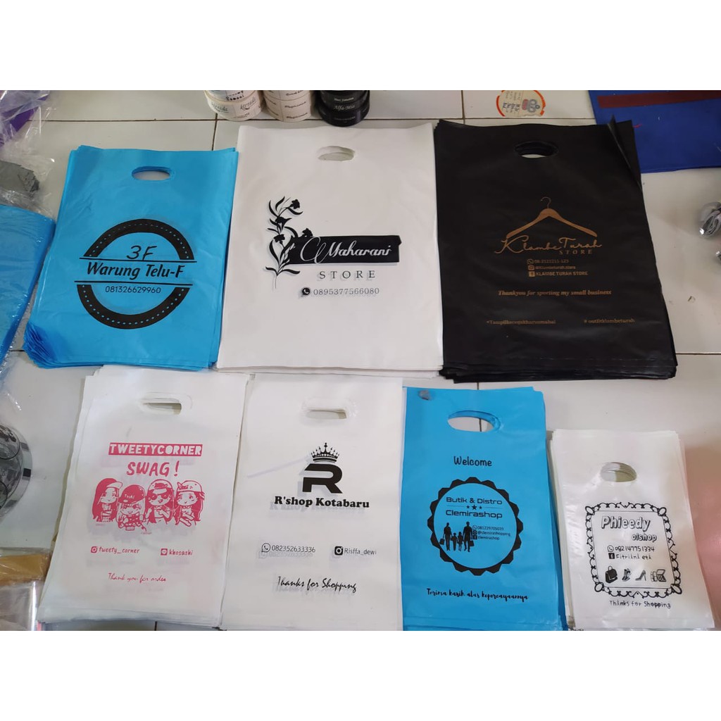 PACKING PLASTIK OLSHOP PLUS SABLON UK 15x22 P