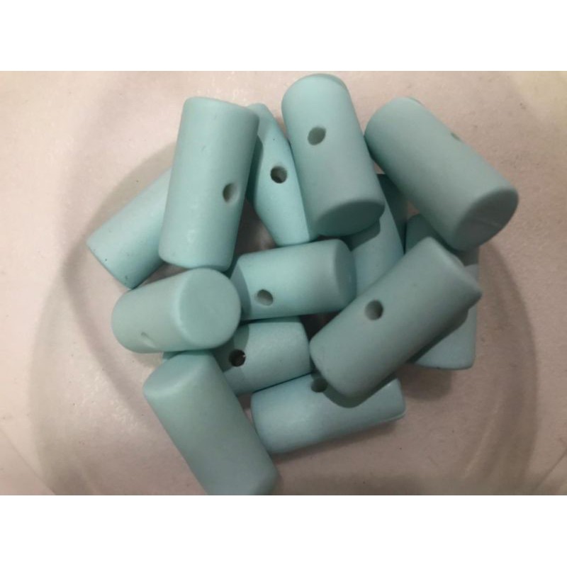 manik/ mute akrilik moza tabung