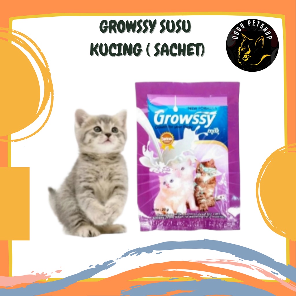 GROWSSY SUSU KUCING - SACHET growssy / susu kucing / growsy / growsi susu kucing