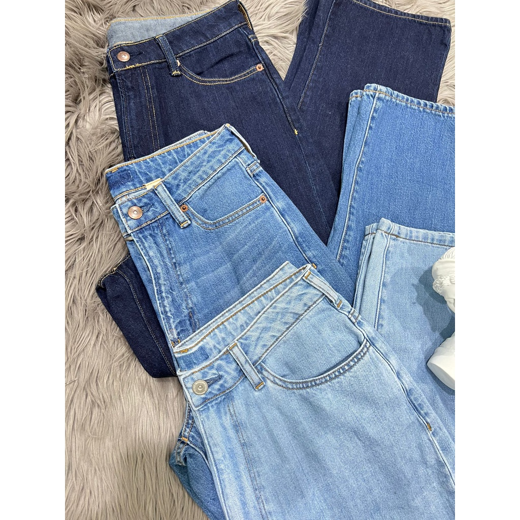 Earth ecology cotton denim pants/ Sisa export