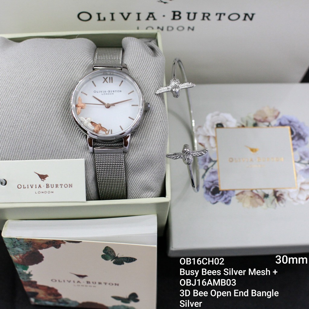 

promo OB16CH02 Olivia Burton original Include box, manual book, paper bag, free batrai cadagan