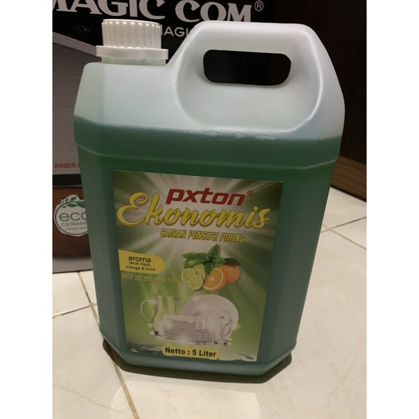 Sabun Cuci Piring PXTON Ekonomis Anti Bakteri 5L