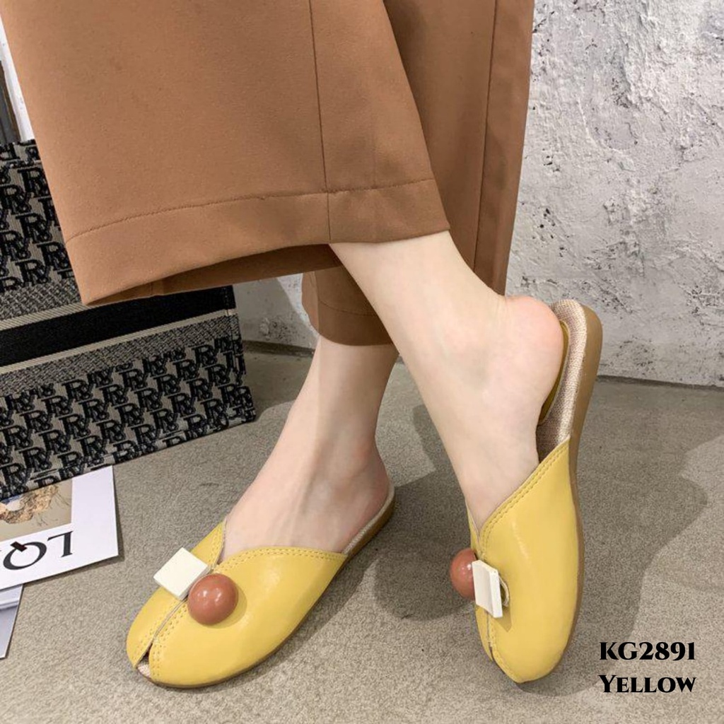 WYN SANDAL LOAFERS POP KOREA SANDAL SELOP BAHAN CANVAS BERKUALITAS KG2891 / SS502 / SS194