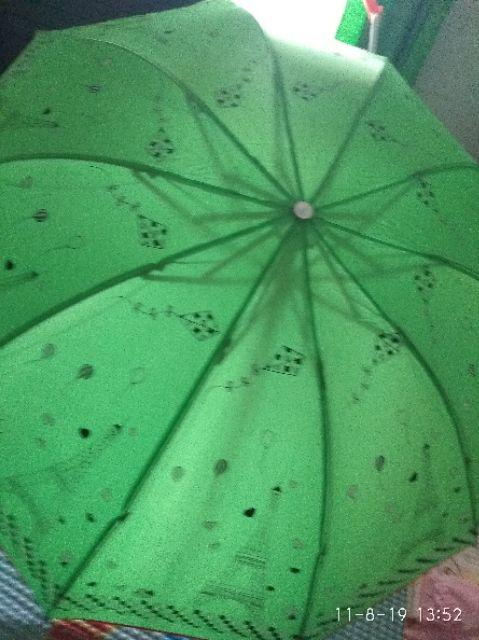 Payung Lipat 3 Jumbo Besar 10 Jari 10r Kuat Dan Kokoh Motif Paris Nf 59