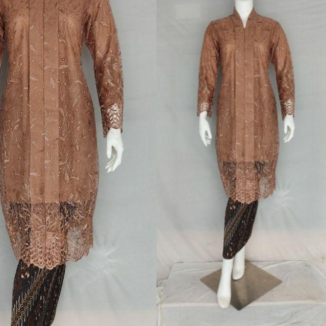 ♧ Kebaya busui/tunik kartini tille /stelan kebaya/produk original AJC COLLETION ➾