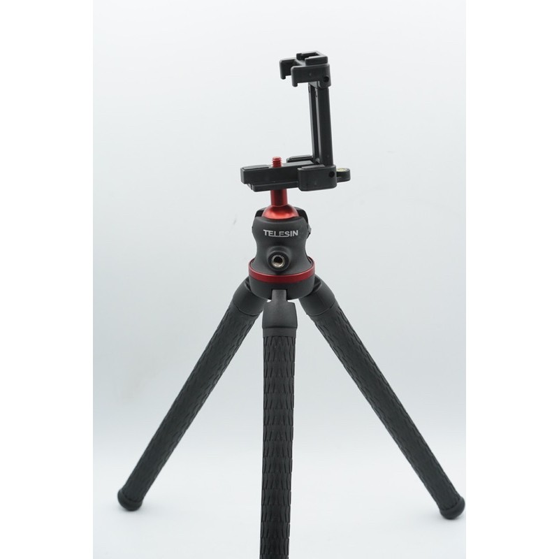 Telesin TE-TRP-02 Octopus Tripod Stand Include Handphone Holder - SKU1.008.0116 - TE-TRP-002