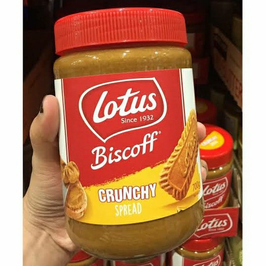 

Lotus Biscoff Crunchy Spread 380 gr / 380gr - Selai Biskuit Speculoos
