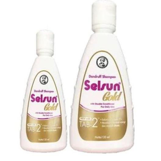 ☀ Selsun GOLD Shampoo 200ml / Selsun Shampo Gold / beKKu - GOLD 200ml ♦