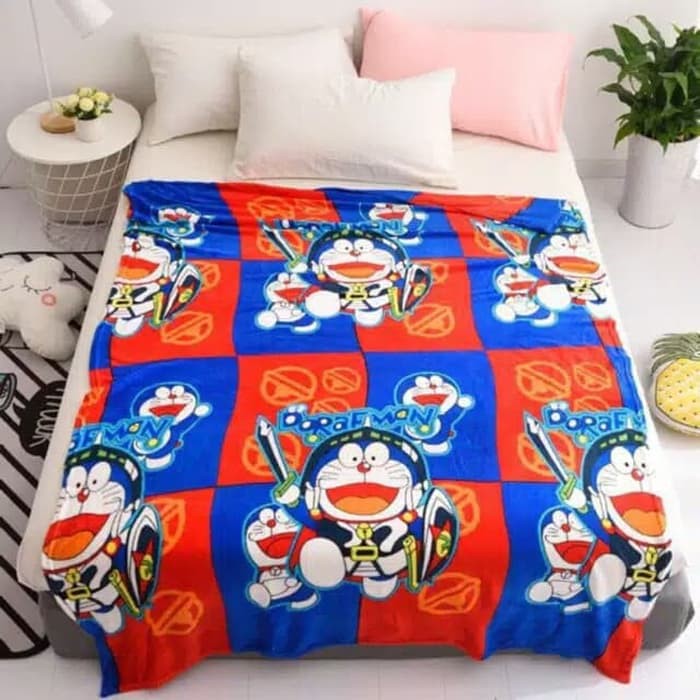 SELIMUT BULU KARAKTER DORAEMON WARRIOR