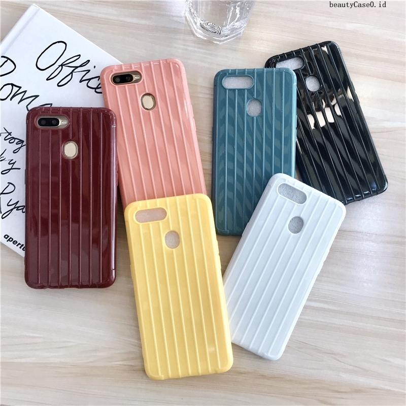 Soft Case Simple Warna Polos untuk HP Relame 5i 6 5 7i 7 6i 6S C3i 5S