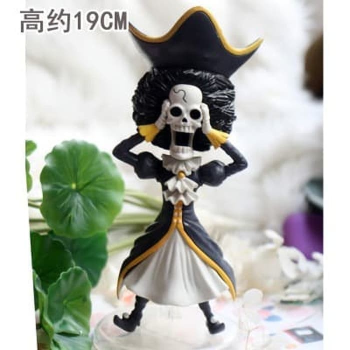 Action Figure Miniatur Pajangan Static Figure One Piece Brook H77