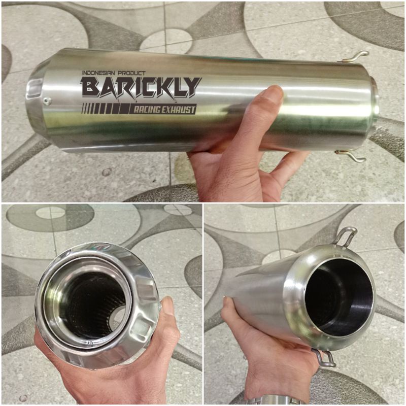 Silencer Knalpot Racing Tipe Arrow Pro Race Original Barickly Racing Exhaust Silencer Only