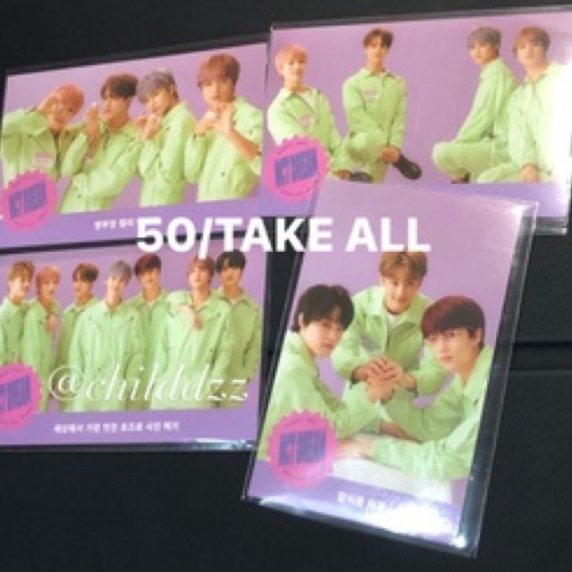 game card season greetings nct dream