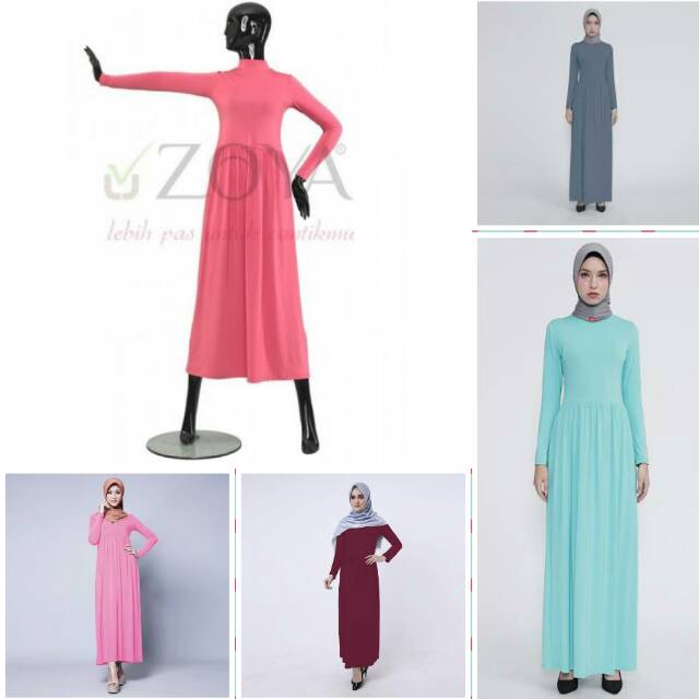 Inner Dress Atika by Zoya Casual Wanita Muslim