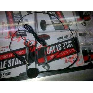 Mic headset hitam  ( 3 pin )