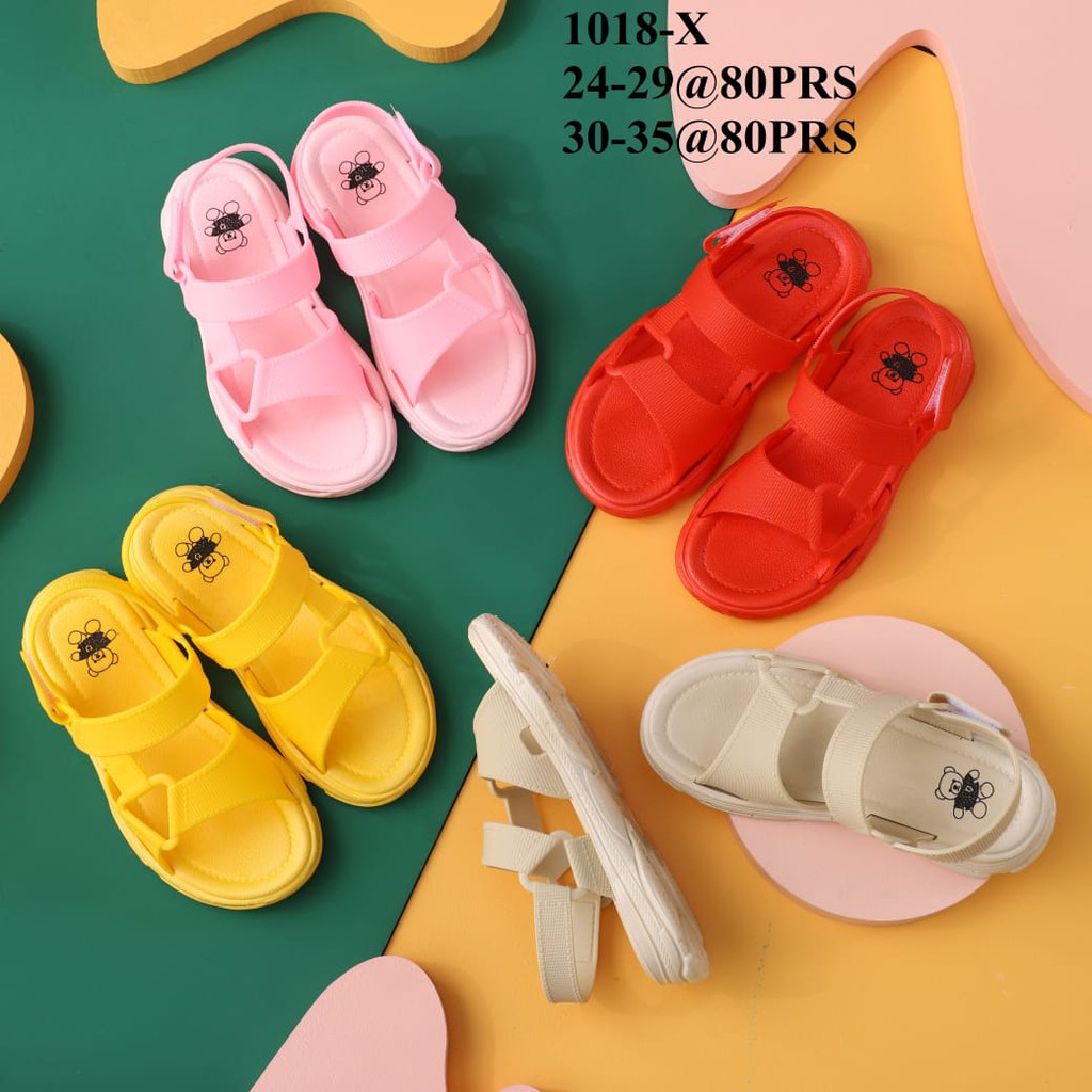 Sandal Gunung Anak Jelly HYS Import 1018 Bear Original Tahan Air Empuk Ringan Lentur Nyaman