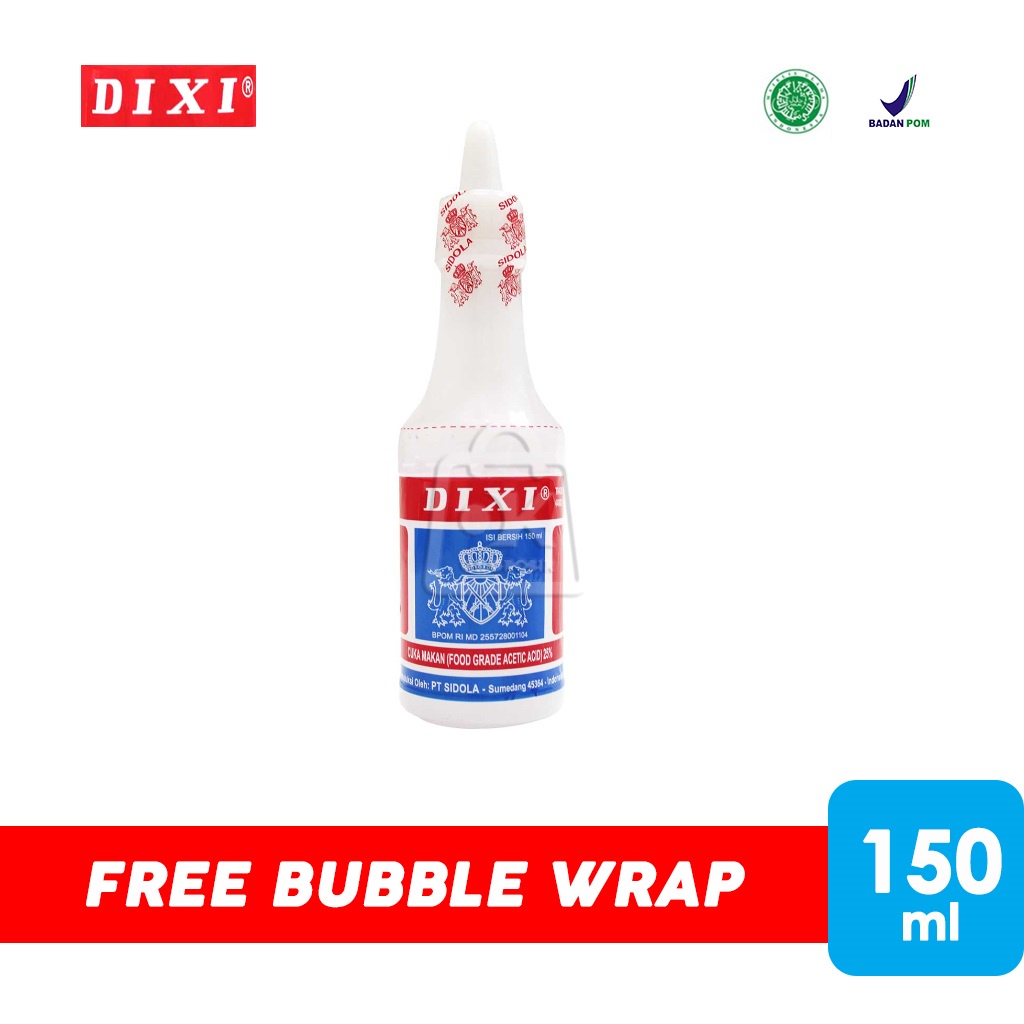 

Cuka Dixi / Cuka Makan / Asam Cuka (Botol 150ml)