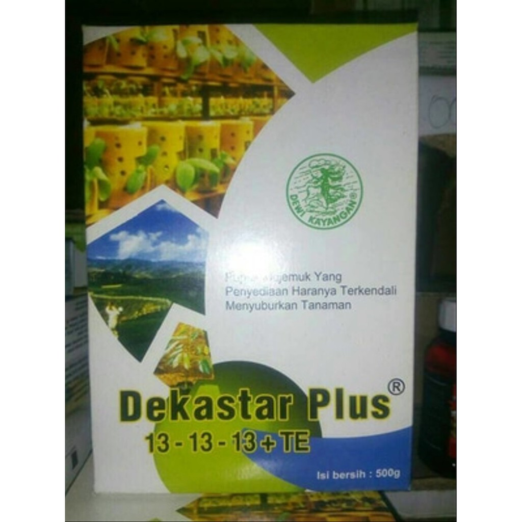  Pupuk  Dekastar Plus 13 13 13 TE 500 gram Ujkz982 Shopee 