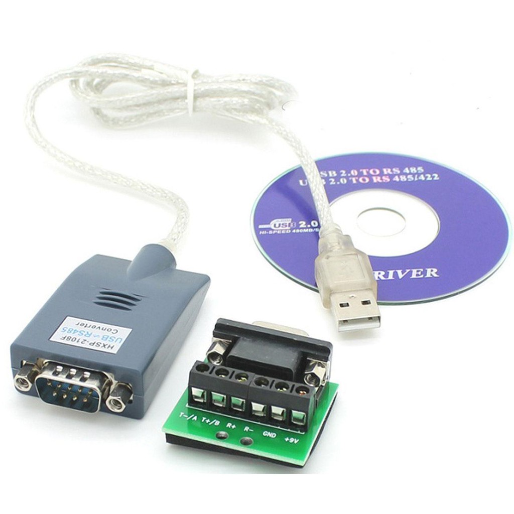 HEXIN USB2.0 to RS485 Adapter - Konverter Usb To RS485