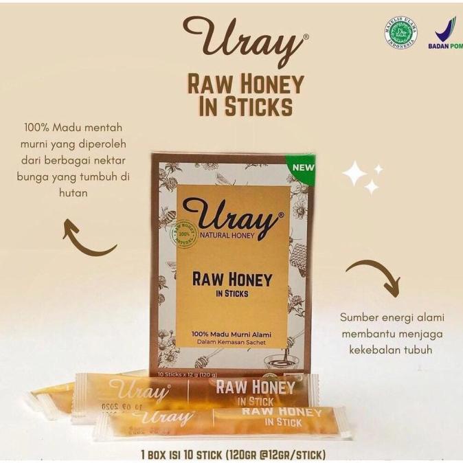 

Madu Uray Stick Sachet 10 stick x 12 gram Raw Honey