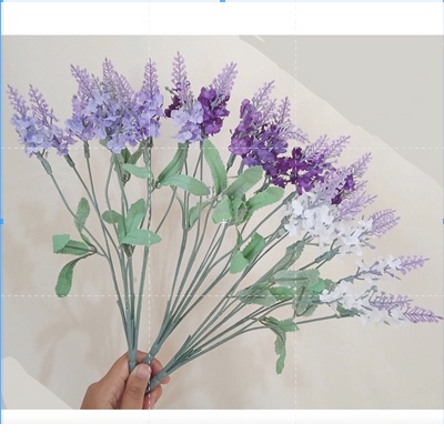 ARTIFICIAL FLOWER - LAVENDER SMALL - BUNGA PLASTIK HIASAN KADO / DEKORASI RUMAH / HIASAN BUKET BUNGA FLORIST