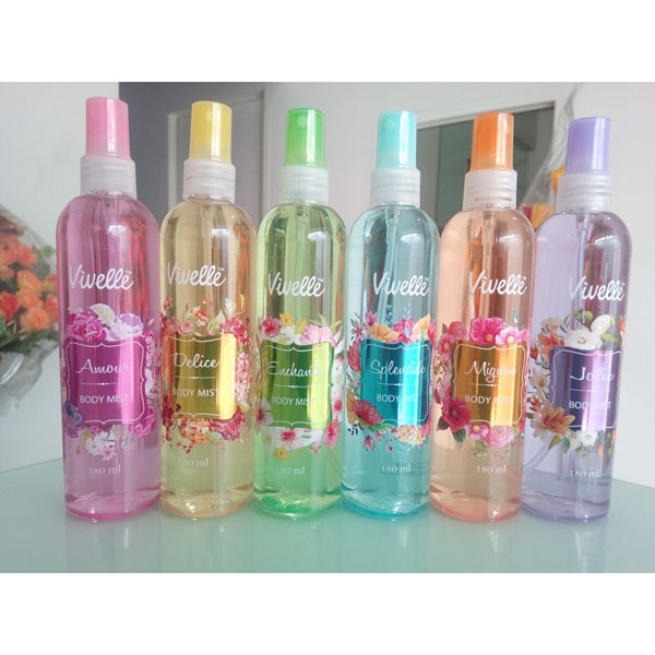 Vivelle Body Mist 180 ml (Select the variant)_Cerianti