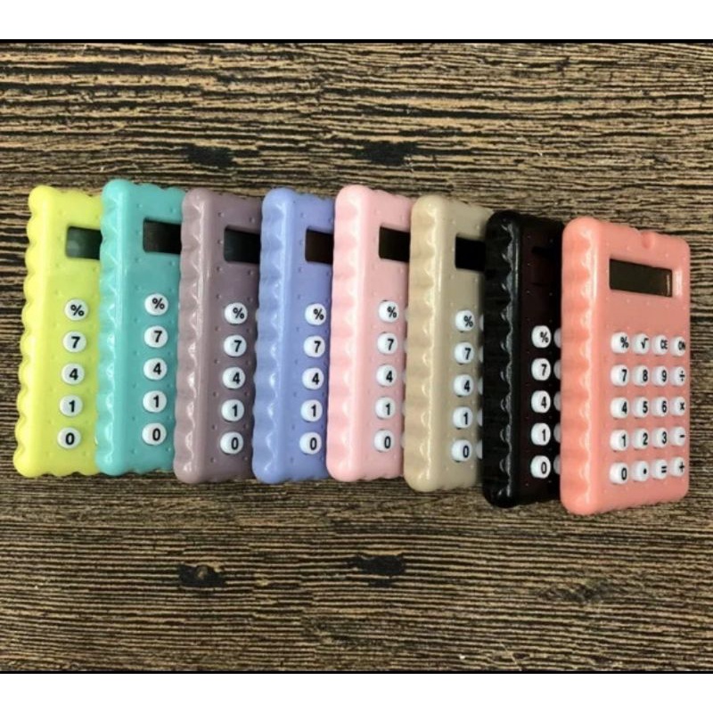 Gantungan Kunci Kalkulator 8 Digit / Mini Calculator 8Digit Souvenir