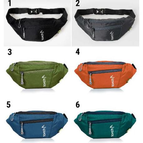 -SIAP KIRIM- WAIST BAG TORCH / TAS PINGGANG / TAS SELEMPANG PRIA TORCH HAMURA