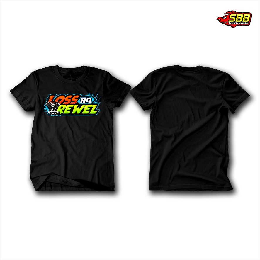 Kaos Motor Keren Pria Racing - Loss Ra Rewel