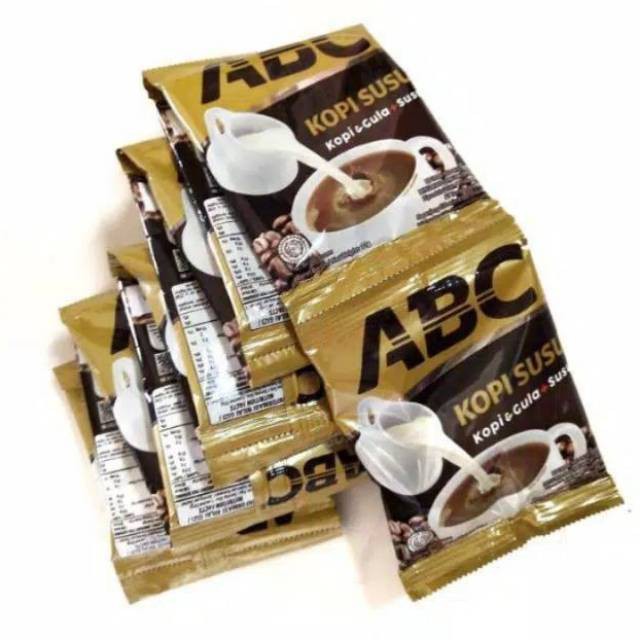 

Kopi ABC Susu 31g Renceng Isi 10 Pcs