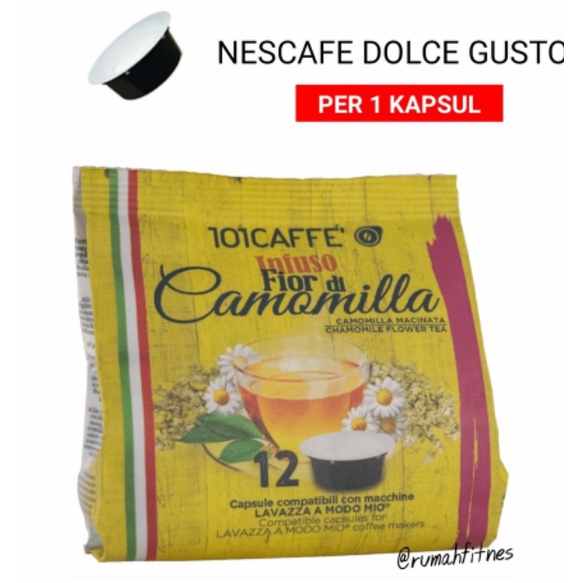 

Nescafe Dolce Gusto Capsule Chamomile Tea Ecer