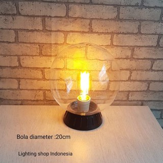 L1075 lampu plafon  pilar taman  dinding bola acrylic anti 