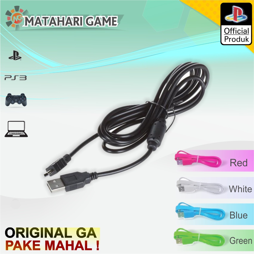 Kabel Cas/Charger Stik Stick USB PS3 Sony / PS3 / PSP / PC