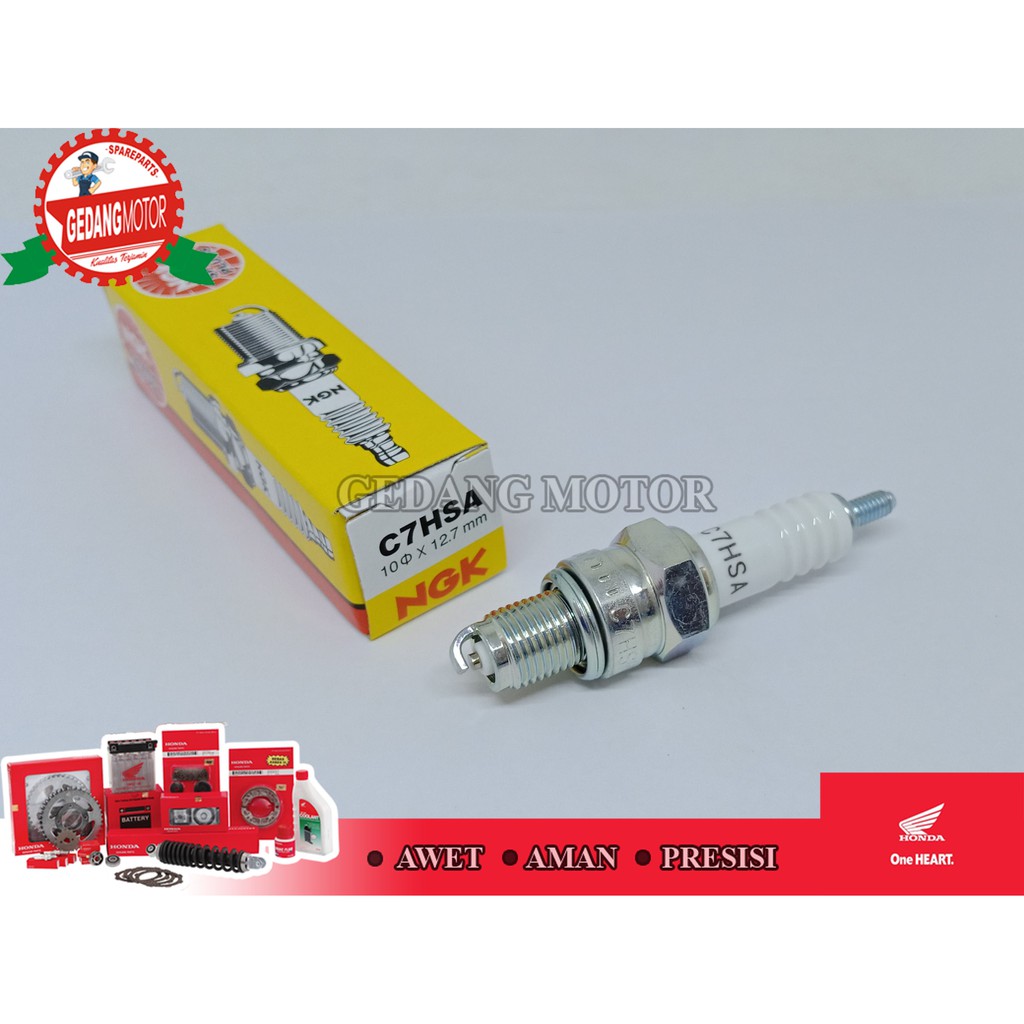 BUSI NGK C7HSA MOTOR BEBEK 4T HONDA BUSI YAMAHA MIO JUPITER