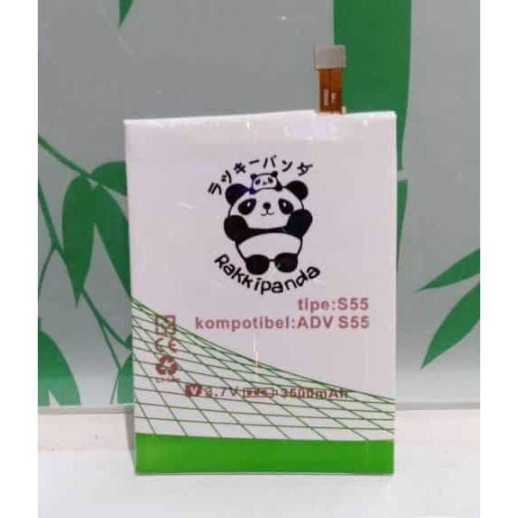 Rakkipanda Baterai Battery Double Power Double Ic Advan S55 Star Note