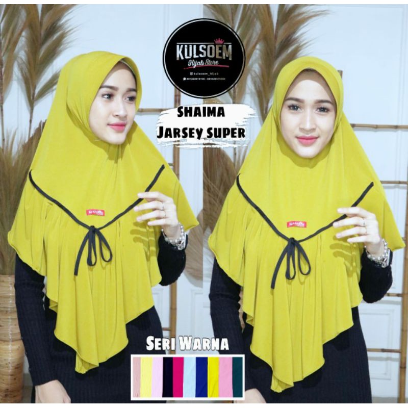 HIJAB SHAIMA ORI KULSOEM ANQUEELA || HIJAB JERSEY SUPER LIST|| HIJAB MURAH PREMIUM