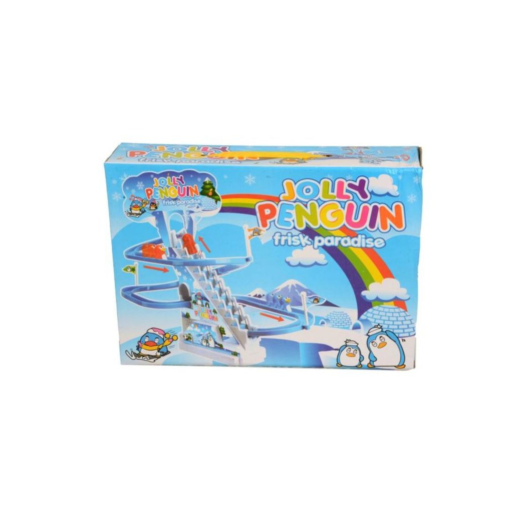 MWN.TOYS Mainan Track Jolly Peguin Tangga Frisk Paradise No.587-2