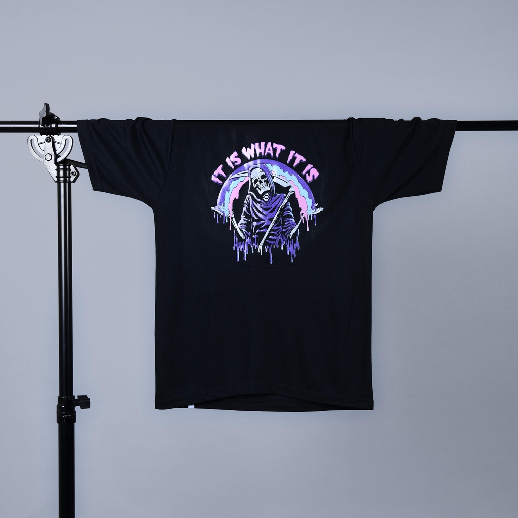 Kaos distro terbaru wiyb black Angel of death