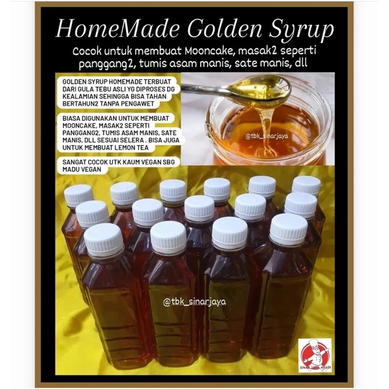 

HomeMade Golden Syrup (500gram) | Made in Malaysia