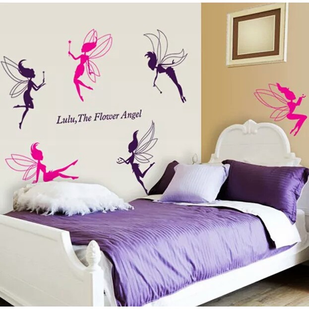 RELIZA WALL STICKER PERI LILY TINGKERBELL LULU ANGEL JM8259 STIKER DINDING / WALLSTICKER