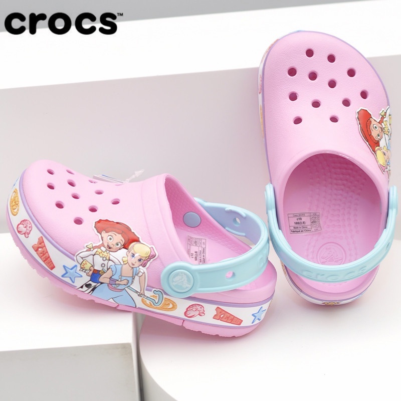 Crocs Anak Toy Story Girl Crocs Sandal Anti Licin Crocs Slip on New Sandal Karet