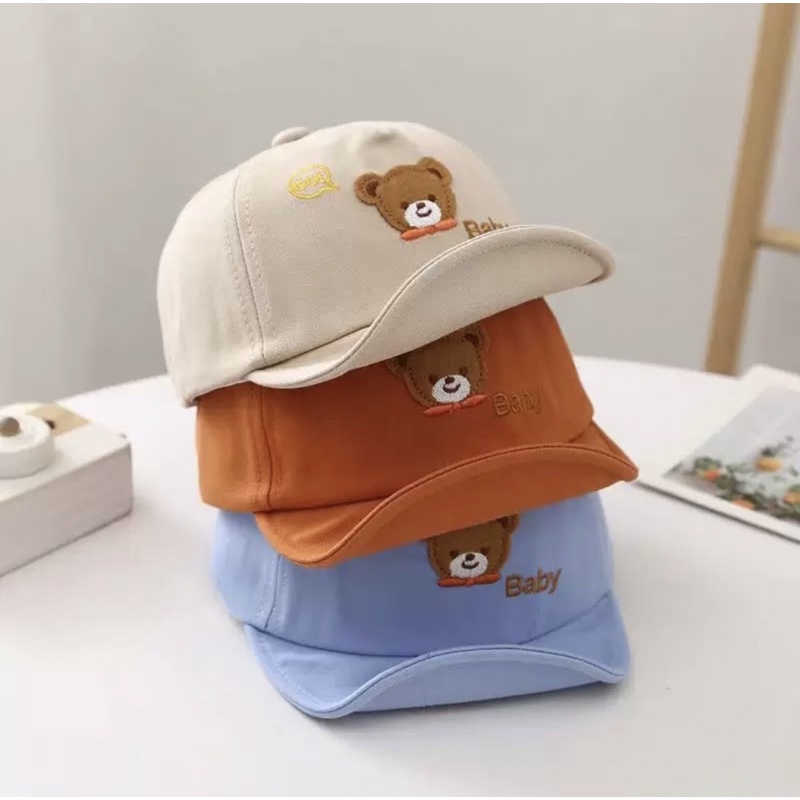 7-20 bulan Topi Baseball Anak Laki laki Perempuan Bayi Balita Import Model Go Baby  / Baby Kid Boy Girl Baseball Hat Cap