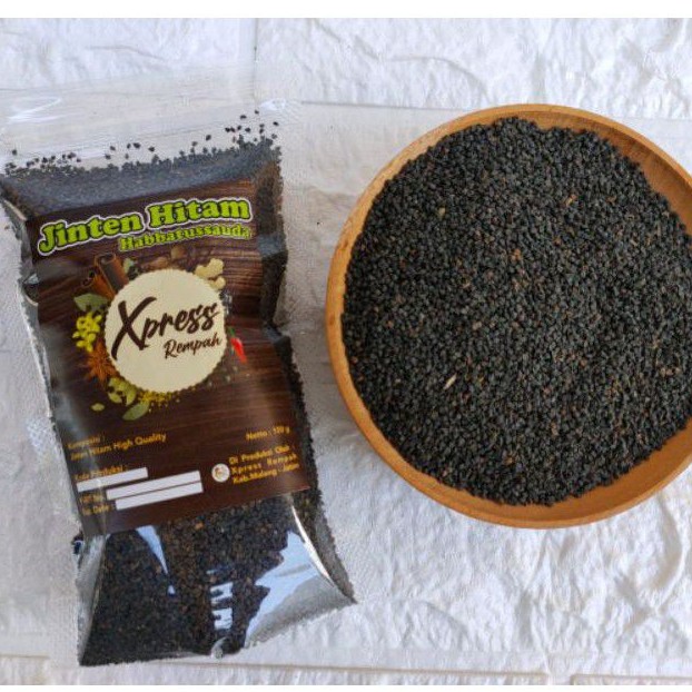 

XPRESSREMPAHSTORE - JINTEN HITAM / HABBATUSSAUDA / REMPAH HERBAL / HIGH QUALITY / JSR / 100 gram