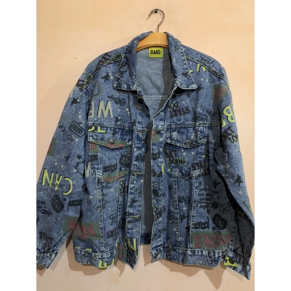 jaket AMR preloved new belum pernah dipakai